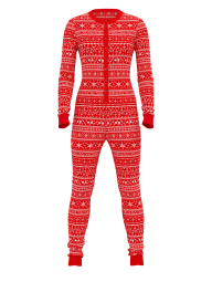 Женский мягкий термокомбинезон Victoria's Secret 1159835738 (Красный M)