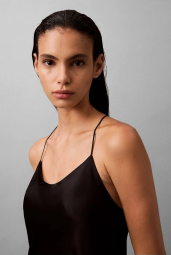 Домашнее платье Calvin Klein сорочка для сна 1159835819 (Черный M)