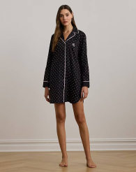 Домашня сукня-сорочка для сну Ralph Lauren 1159837220 (Чорний L)