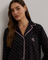 Домашнее платье-рубашка для сна Ralph Lauren 1159837221 (Черный XL)