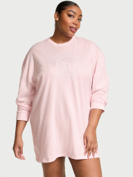 Домашнее платье Victoria’s Secret туника с логотипом 1159837497 (Розовый XS/S)