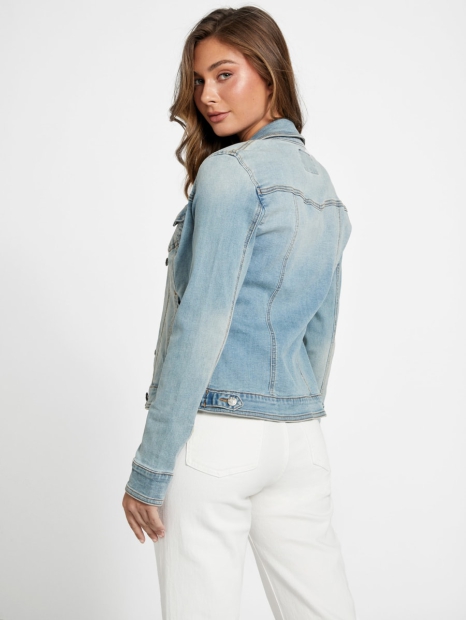 Женская джинсовая куртка Guess 1159796109 (Голубой, L)