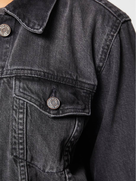 Жіноча джинсова куртка GAP 1159796434 (Сірий, S)