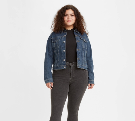 Женская джинсовая куртка Levi's 1159799995 (Синий, L)