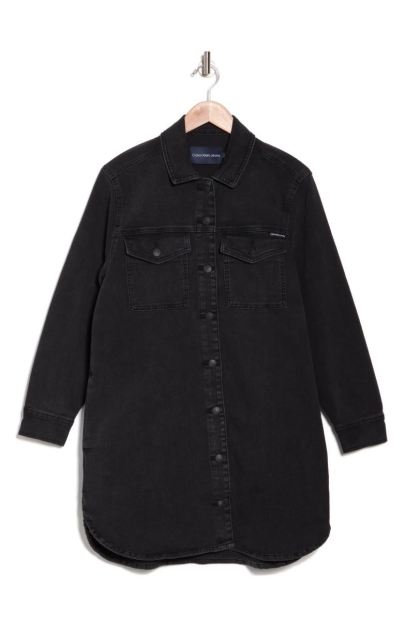 Женская джинсовая куртка Calvin Klein 1159804167 (Черный, S)