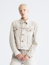 Женская джинсовая куртка Calvin Klein 1159783332 (Бежевый, XL)