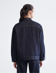 Женская джинсовая куртка Calvin Klein оверсайз 1159795568 (Синий, L)