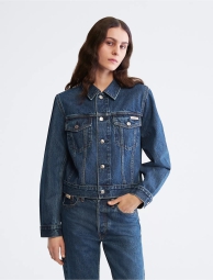 Женская джинсовая куртка Calvin Klein 1159796465 (Синий, S)