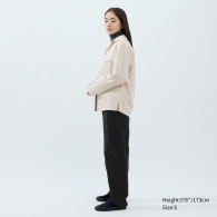 Джинсова куртка UNIQLO на гудзиках 1159797565 (Молочний, XL)