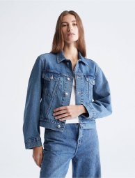 Женская джинсовая куртка Calvin Klein 1159797639 (Синий, L)