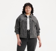 Женская джинсовая куртка Levi's 1159799739 (Серый, 1X)