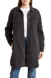 Женская джинсовая куртка Calvin Klein 1159804167 (Черный, S)