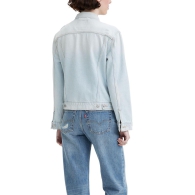 Женская джинсовая куртка Levi's с рваными деталями 1159807114 (Голубой, XS)