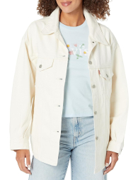 Женская джинсовая куртка Levi's 1159832410 (Бежевый XL)