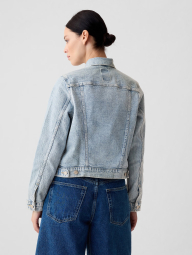 Женская джинсовая куртка GAP 1159835588 (Голубой S)
