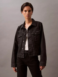 Женская джинсовая куртка Calvin Klein 1159836234 (Черный L)