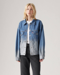 Женская джинсовая куртка Levi's 1159836356 (Синий S)
