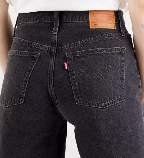 Женские джинсовые шорты Levi's 1159782095 (Черный, 34)