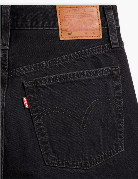 Женские джинсовые шорты Levi's 1159782095 (Черный, 34)