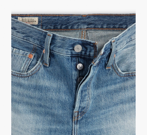 Женские джинсовые шорты Levi's 501 1159818003 (Синий 27)