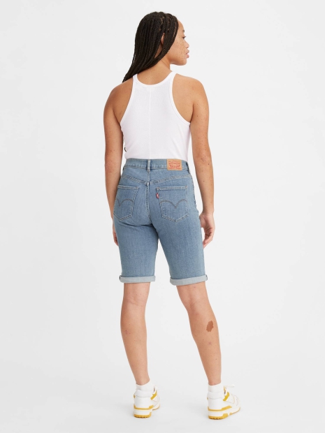 Женские джинсовые шорты Classic Bermuda Levi's бермуды 1159817958 (Голубой 26)