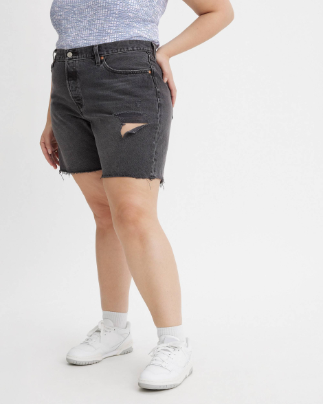 Жіночі джинсові шорти 501'90s Levi's 1159831858 (Сірий 14W)