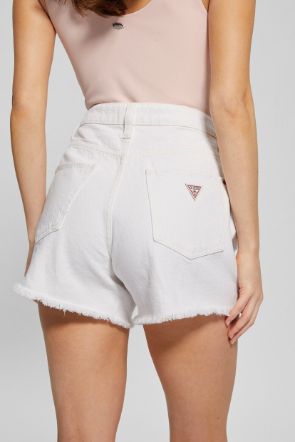 Женские джинсовые шорты Guess 1159834908 (Белый 29)