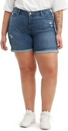 Жіночі джинсові шорти Levi's 1159794675 (Білий/синій, 29)
