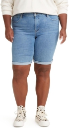 Женские джинсовые шорты Levi's 1159803704 (Голубой, 26W)