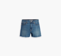 Женские джинсовые шорты Levi's с необработанным краем 1159817653 (Синий 29)