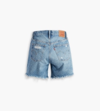 Женские джинсовые шорты 501 Levi's с рванными деталями 1159817879 (Синий 27)