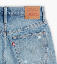 Женские джинсовые шорты 501 Levi's с рванными деталями 1159817879 (Синий 27)