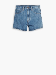 Женские джинсовые шорты  Mom Levi's с высокой посадкой 1159819558 (Голубой 29)