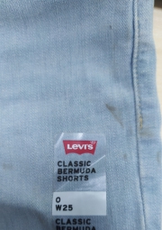 Жіночі джинсові шорти Levi's 1159820452 (Блакитний 28)