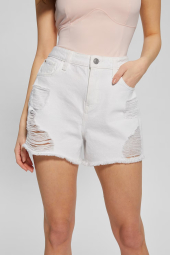 Женские джинсовые шорты Guess 1159834908 (Белый 29)