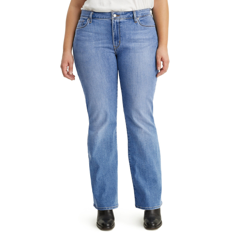 Женские классические джинсы Levi's 1159776309 (Синий, 42)