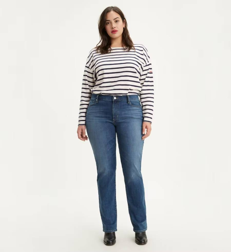 Женские классические джинсы Levi's 1159778021 (Синий, 44)