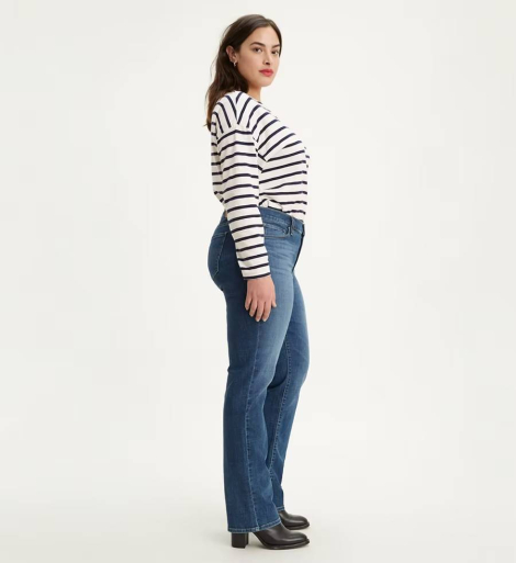 Женские классические джинсы Levi's 1159778021 (Синий, 44)