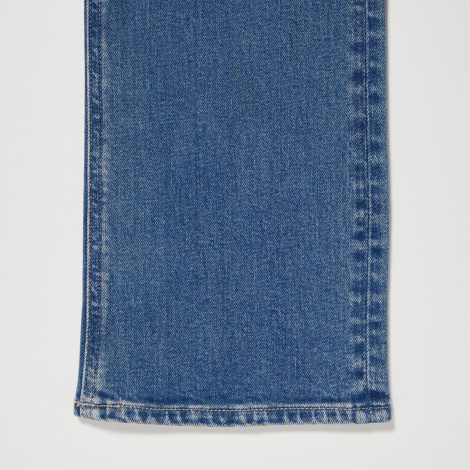 Женские расклешенные джинсы Uniqlo 1159788239 (Синий, 27)