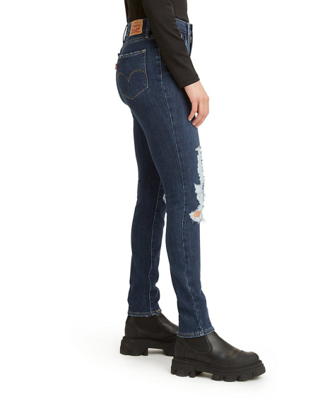 Женские джинсы скинни Levi's с высокой посадкой 1159787568 (Синий, W26 L30)