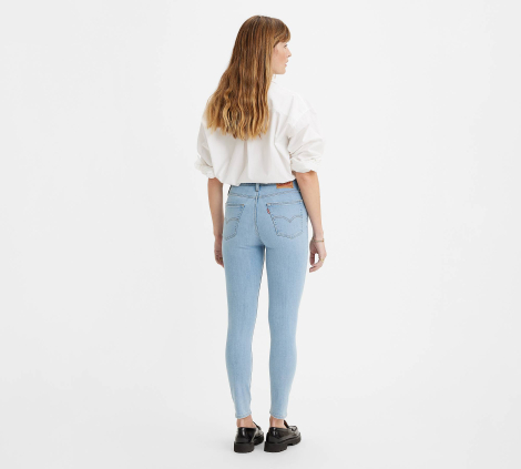 Женские джинсы скинни Levi's 1159791071 (Голубой, W27 L32)