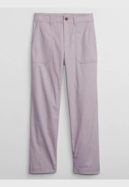 Женские джинсы Gap штаны с высокой посадкой 1159797750 (Сиреневый, 12)