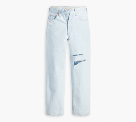 Женские прямые джинсы Levis 1159800276 (Голубой, W29 L29)
