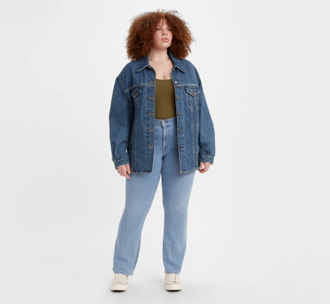 Классические женские джинсы Bootcut Levis 1159814097 (Голубой, 6)