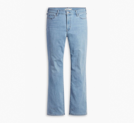 Классические женские джинсы Bootcut Levis 1159814563 (Голубой 2)