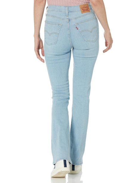 Женские джинсы Levis 725 с высокой посадкой 1159814554 (Голубой W27 L32)