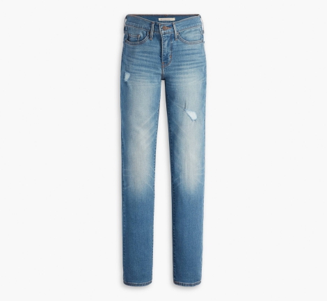 Женские прямые джинсы Levi's 314 1159814403 (Синий, W30 L32)