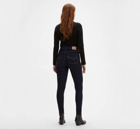 Женские джинсы Levis 720 skinny 1159814571 (Синий 24W L30)