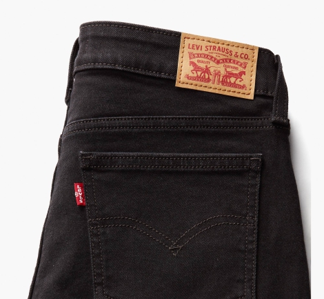 Женские джинсы Levis Superlow Bootcut 1159815452 (Черный 25W 32L)