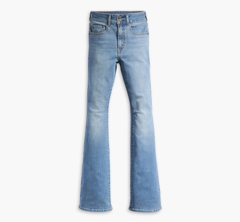 Женские джинсы Levis 726 Western Flare 1159815471 (Синий W33 L32)